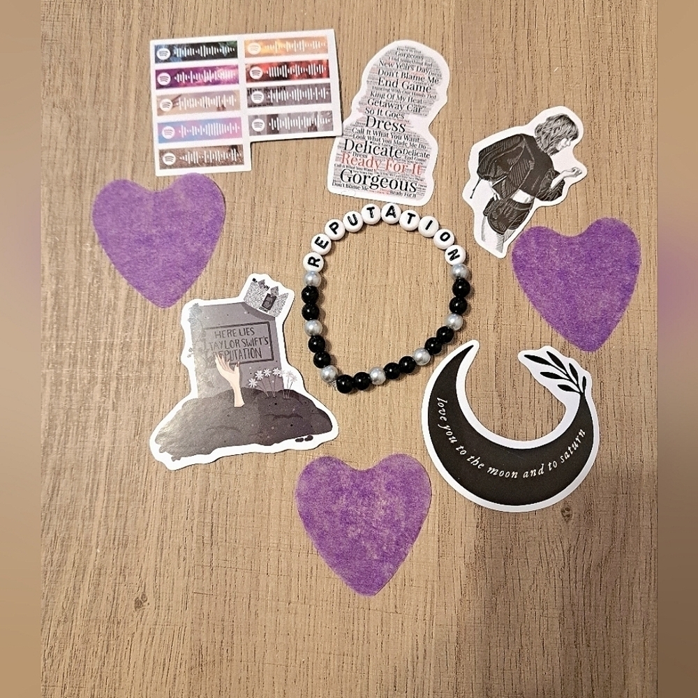 BRACELET & Confetti & Stickers Bundle Reputation